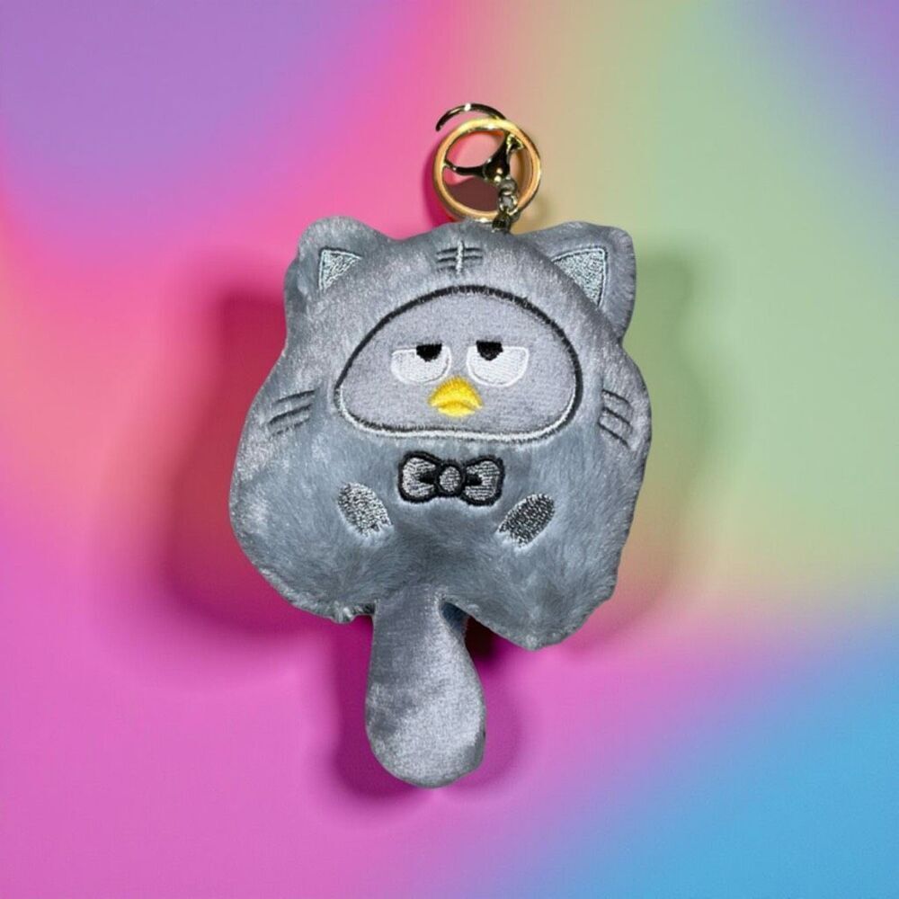 NWOT Hello Kitty Badtz Costume Plush Keychain BackPack Clip 3” P30